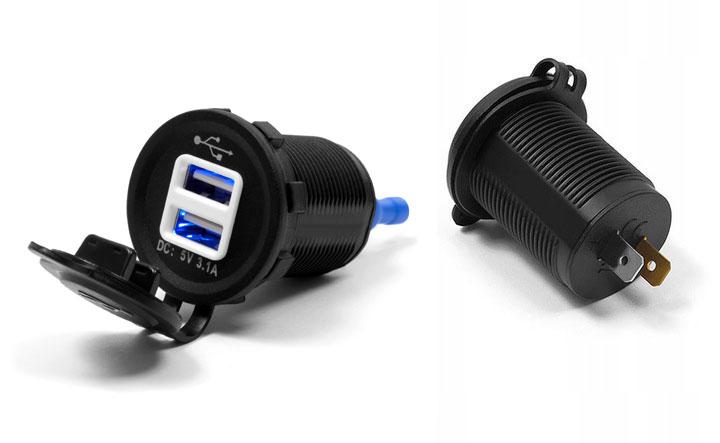 Motorcycle usb socket - MUS11