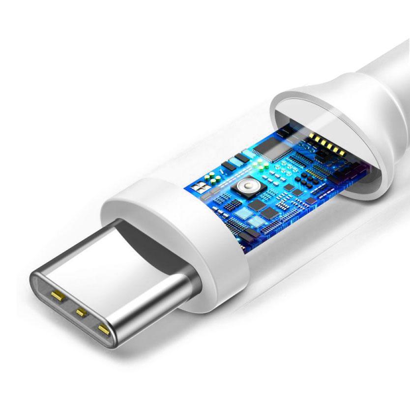 Reinforced cable Ampere USB type-C - USB type-C - eXtremestyle® - 2 m - white