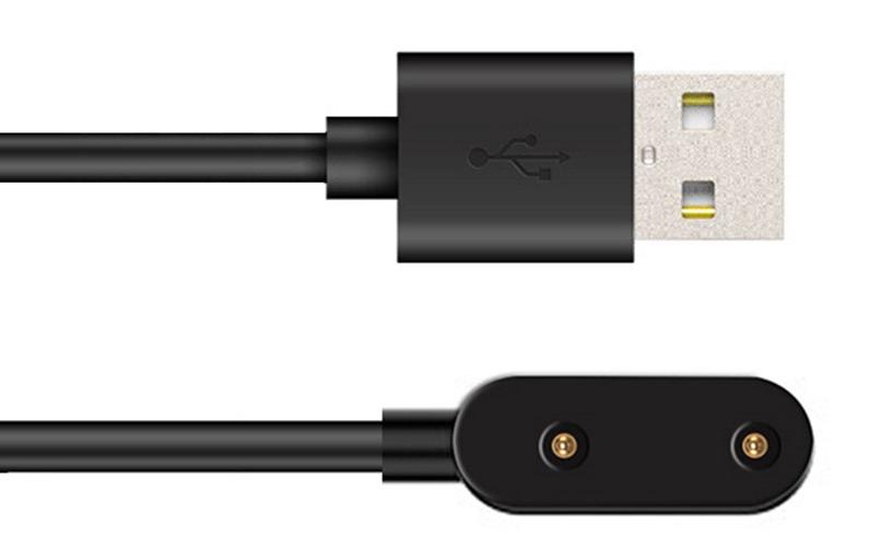 Magnetic charger cable USB for Huawei Band - 1 m - black