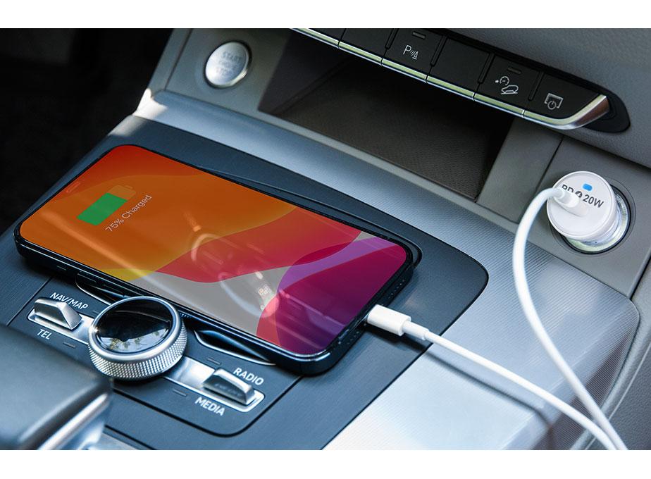 Car charger eXtreme® Ampere - PD - ACCC320W - biała