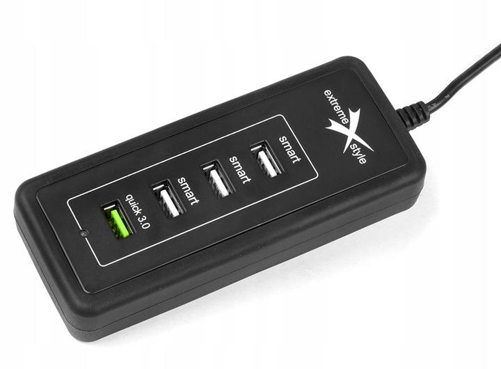 Car charger eXtreme® 5 x USB 8.4A - CC845U-QC30