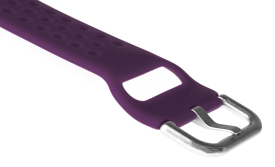 Pasek silikonowy S08 - fioletowy - 20 mm