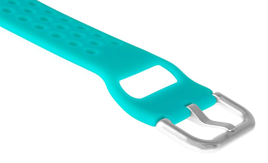 Pasek silikonowy S08 - miętowy - 20 mm