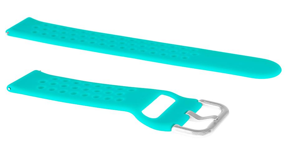 Pasek silikonowy S08 - miętowy - 22 mm