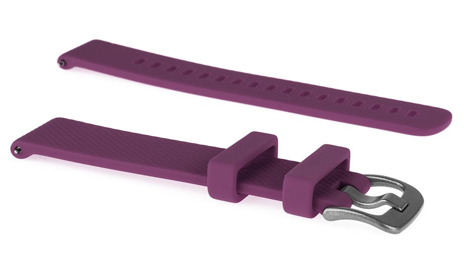 Pasek silikonowy S07 - fioletowy - 22 mm
