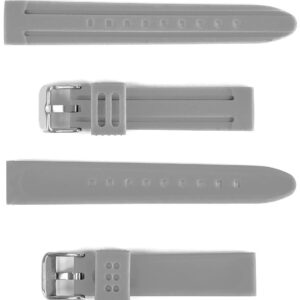 Pasek silikonowy Z05 - szary - 20 mm