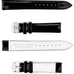 Pasek skórzany C12 - czarny - 10 mm