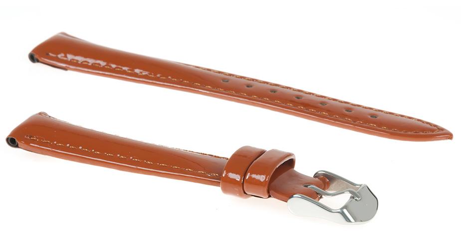 Pasek skórzany C12 - jasny brąz - 12 mm