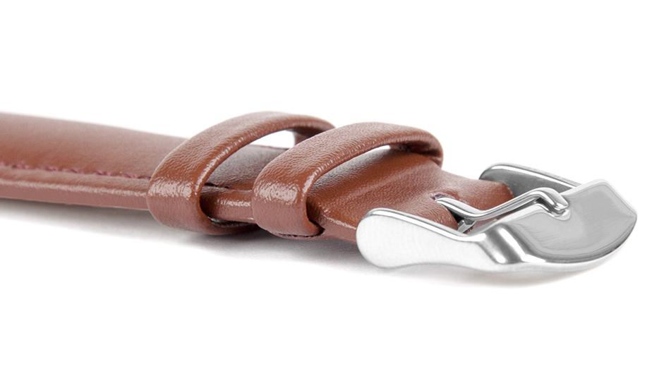 Leather strap C2 - light brown - 14 mm