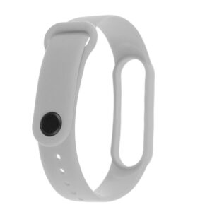 Pasek silikonowy - do Xiaomi Mi Band 5/6 - szary