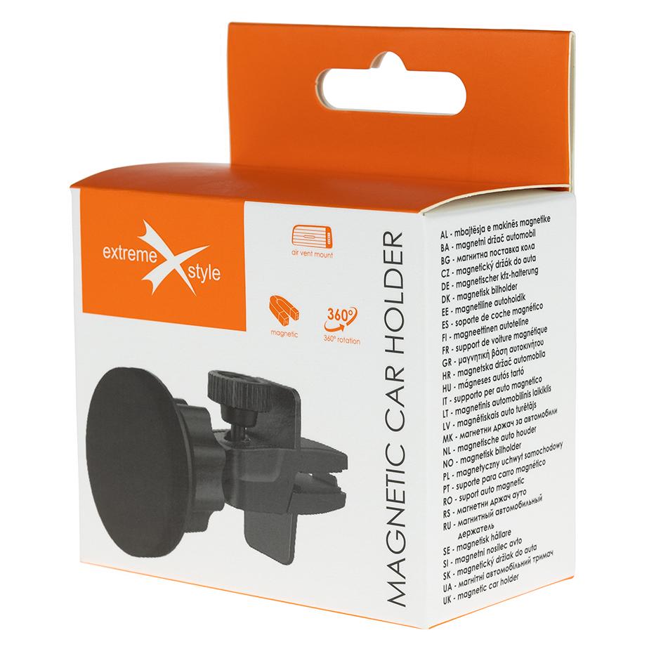 Uchwyt samochodowy na telefon - do kratki - eXtreme® - typ:O-5 Magnetic