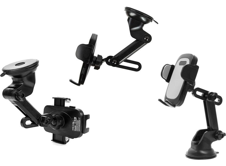 Car holder for mobile phones - to the windshield - eXtreme® - type:Z-gel