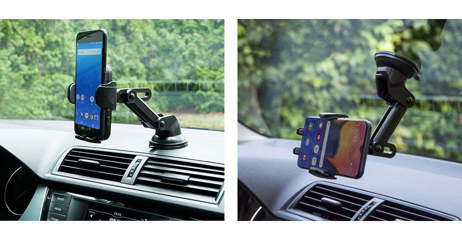 Car holder for mobile phones - to the windshield - eXtreme® - type:Z-gel