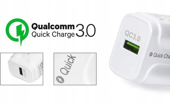 Travel charger FAST QC 3.0 + cable micro USB - eXtreme® Ampere - 3A - ATCU3QC30W+CM