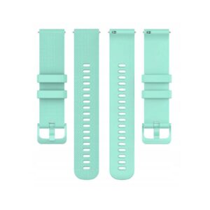 Pasek silikonowy - G04 - turkusowy - 20 mm