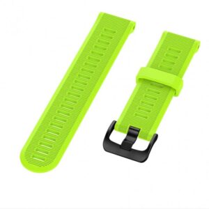 Pasek silikonowy - G10 - do Garmin - limonkowy - 22 mm