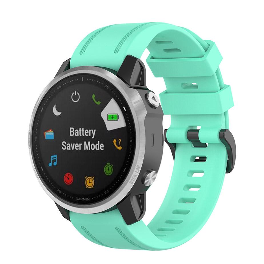 Pasek silikonowy - G11 - do Garmin - miętowy - 20 mm