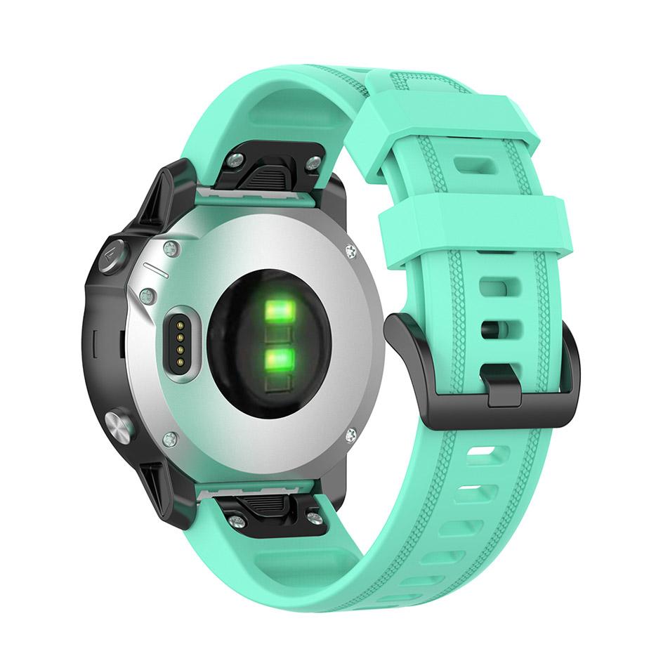 Pasek silikonowy - G11 - do Garmin - miętowy - 20 mm