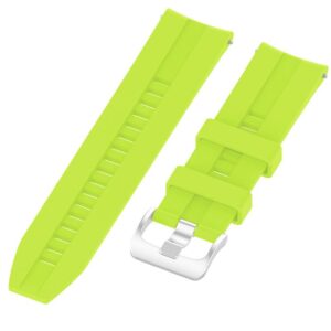 Pasek silikonowy - G17 - limonkowy - 22 mm