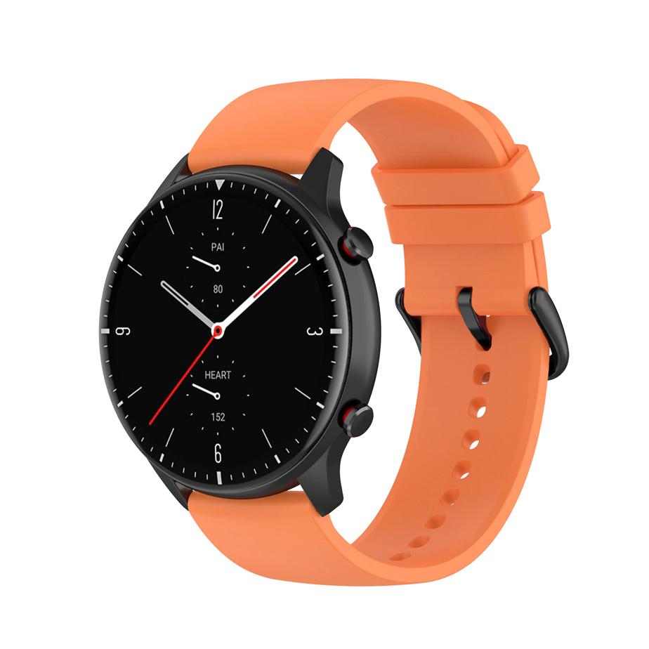 Pasek silikonowy - G26 - pomarańczowy - 20 mm