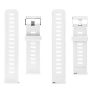Pasek silikonowy - G27 - biały - 22 mm