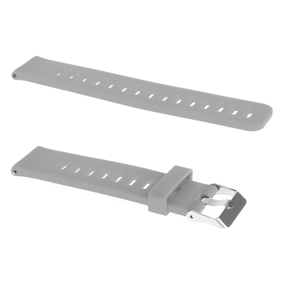 Pasek silikonowy - G27 - szary - 22 mm