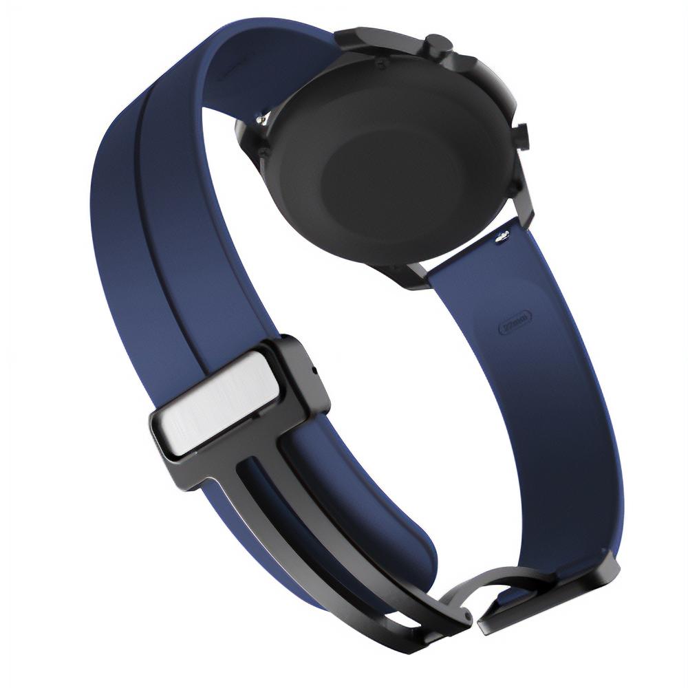 Pasek silikonowy - G32 - granatowy - 22 mm