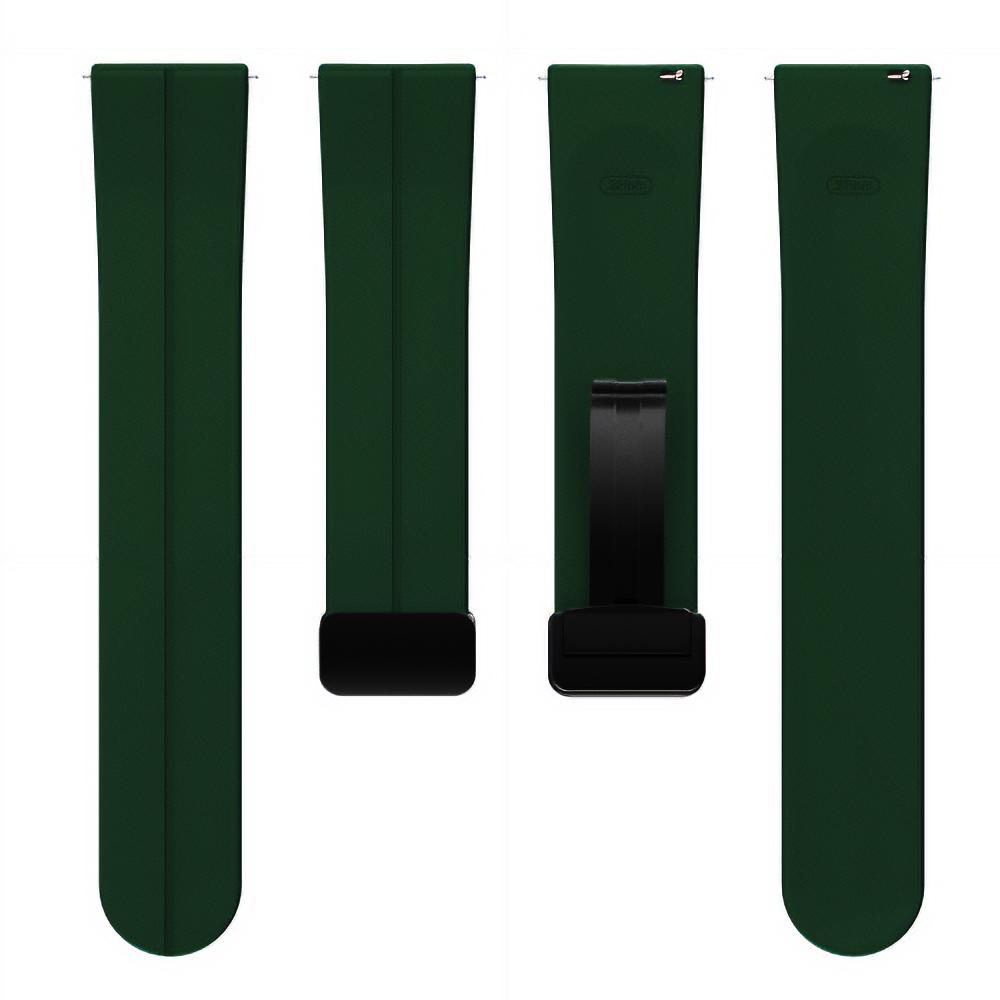 Pasek silikonowy - G32 - zielony - 20 mm