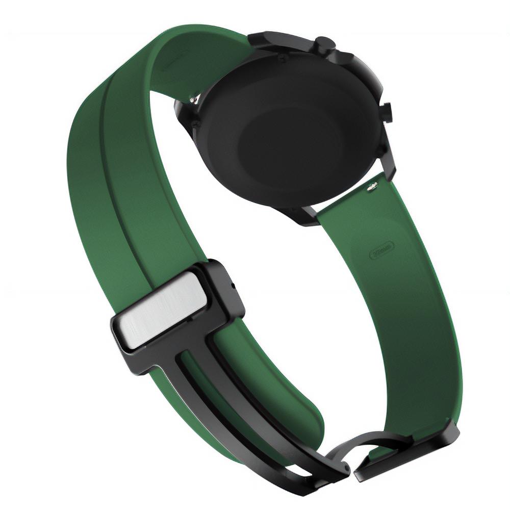 Pasek silikonowy - G32 - zielony - 22 mm