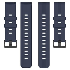 Pasek silikonowy - G33 - granatowy - 22 mm