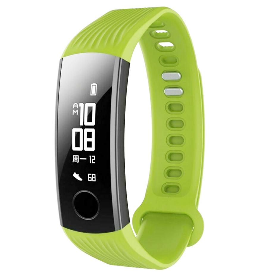 Pasek silikonowy - do Honor Band 3 - limonkowy