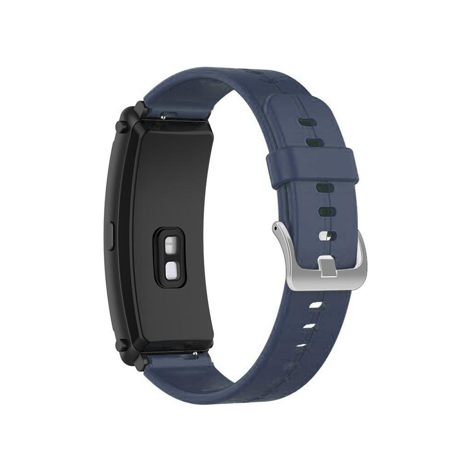 Pasek silikonowy - do Huawei Talkband B6 - granatowy - 16 mm