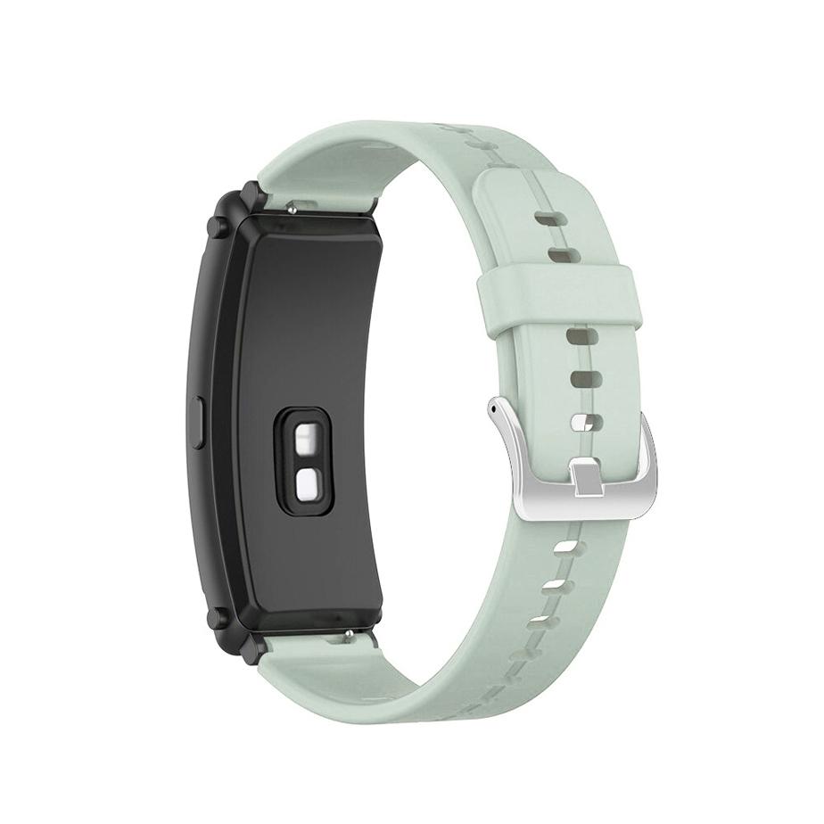 Pasek silikonowy - do Huawei Talkband B6 - oliwkowy - 16 mm