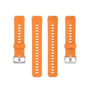 Pasek silikonowy - do Huawei Talkband B6 - pomarańczowy - 16 mm