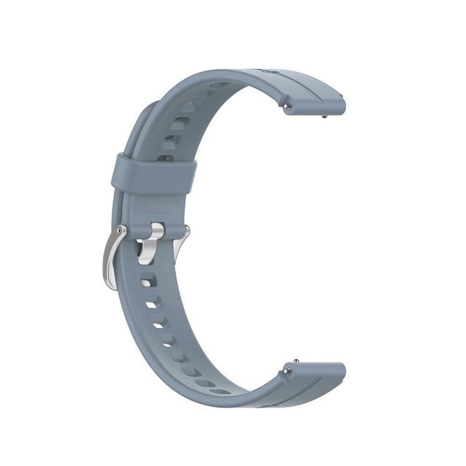 Pasek silikonowy - do Huawei Talkband B6 - szaroniebieski - 16 mm