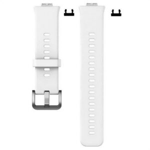 Pasek silikonowy - do Huawei Watch Fit - biały
