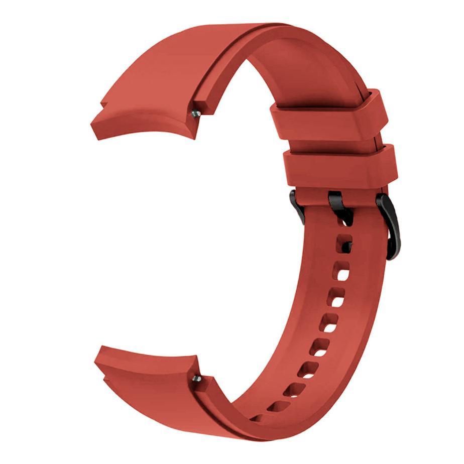 Pasek silikonowy - do Samsung Galaxy Watch 4 - czerwony - 20 mm