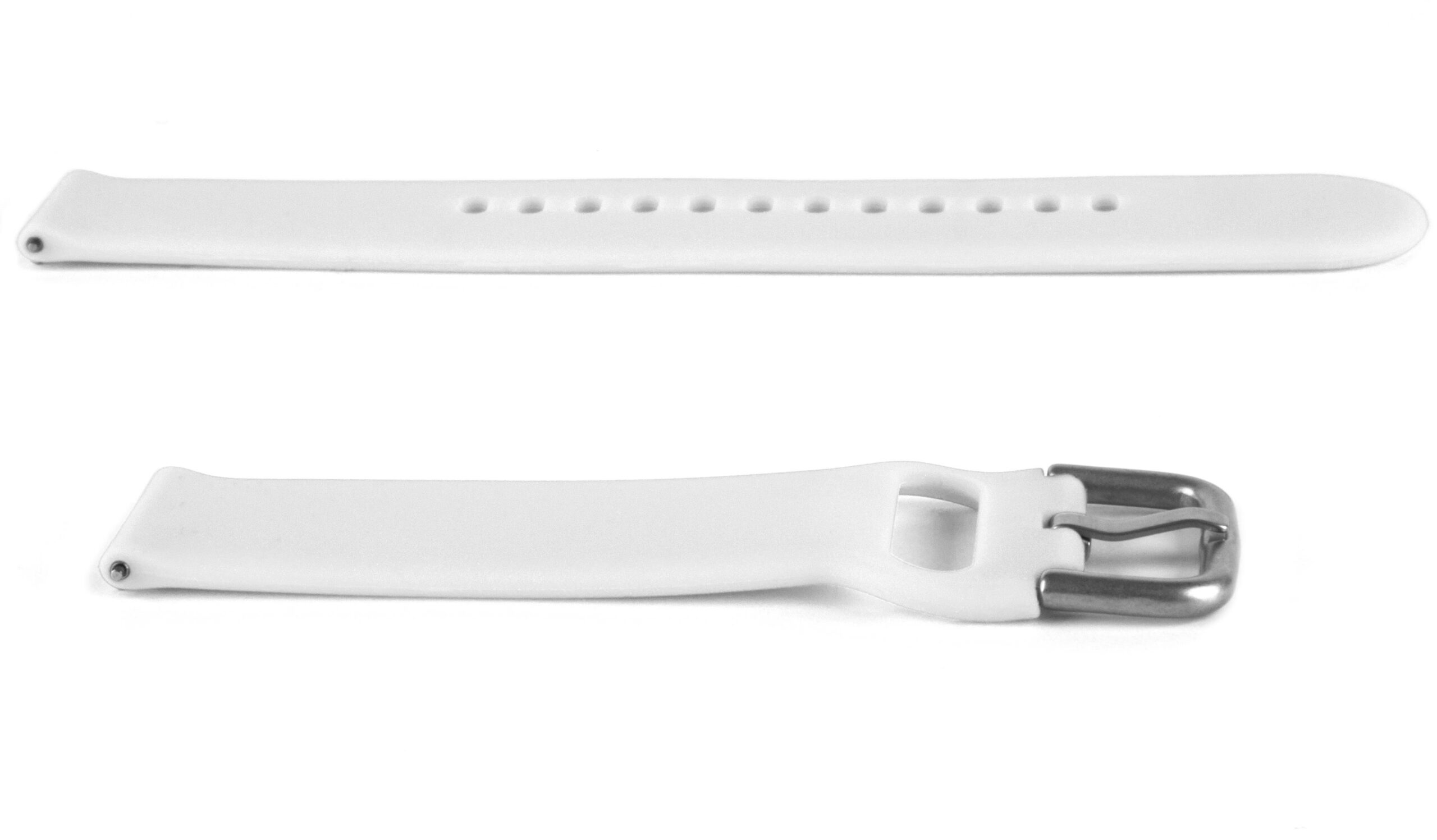 Pasek silikonowy S04 - biały - 22 mm