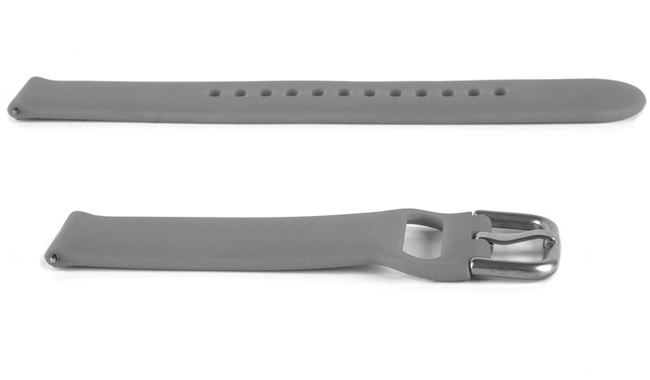 Pasek silikonowy S04 - szary - 20 mm