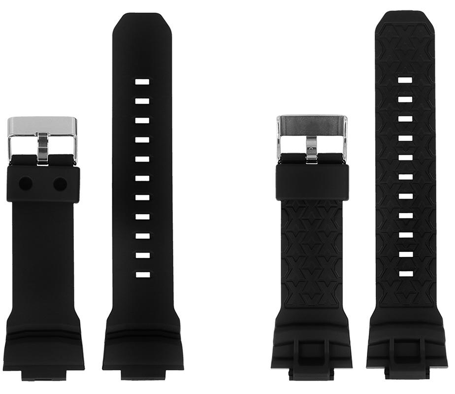 Pasek Casio - zamiennik - GA-200-1A - czarny - 16 mm