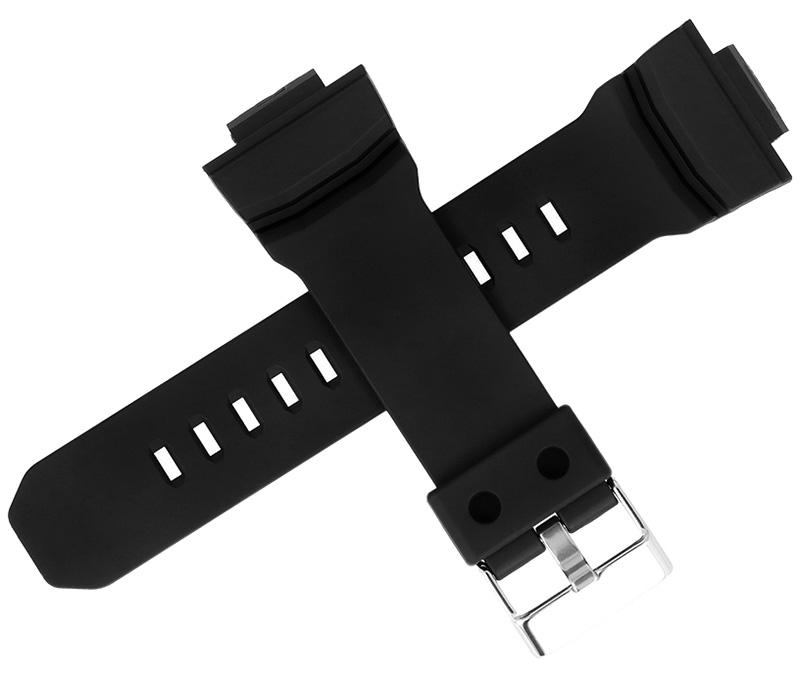 Pasek Casio - zamiennik - GA-200-1A - czarny - 16 mm